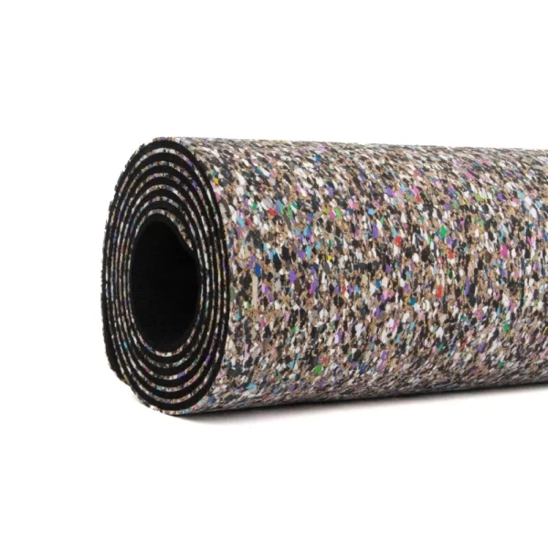 Tapede de Ioga em cortiça reciclada com EVA preto - 1830x6500xxmm